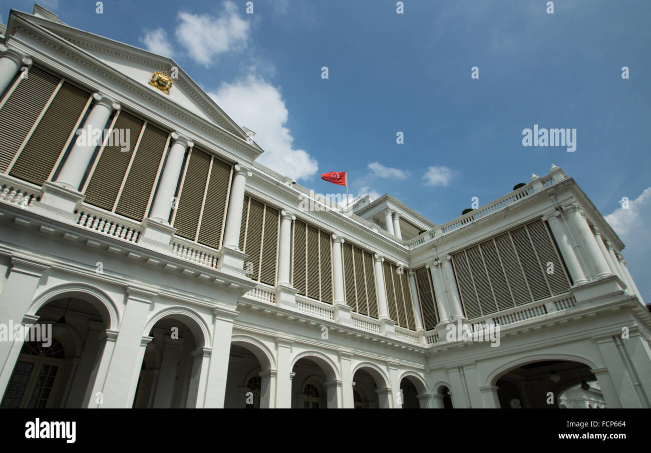 Singapore Istana Stock Photo