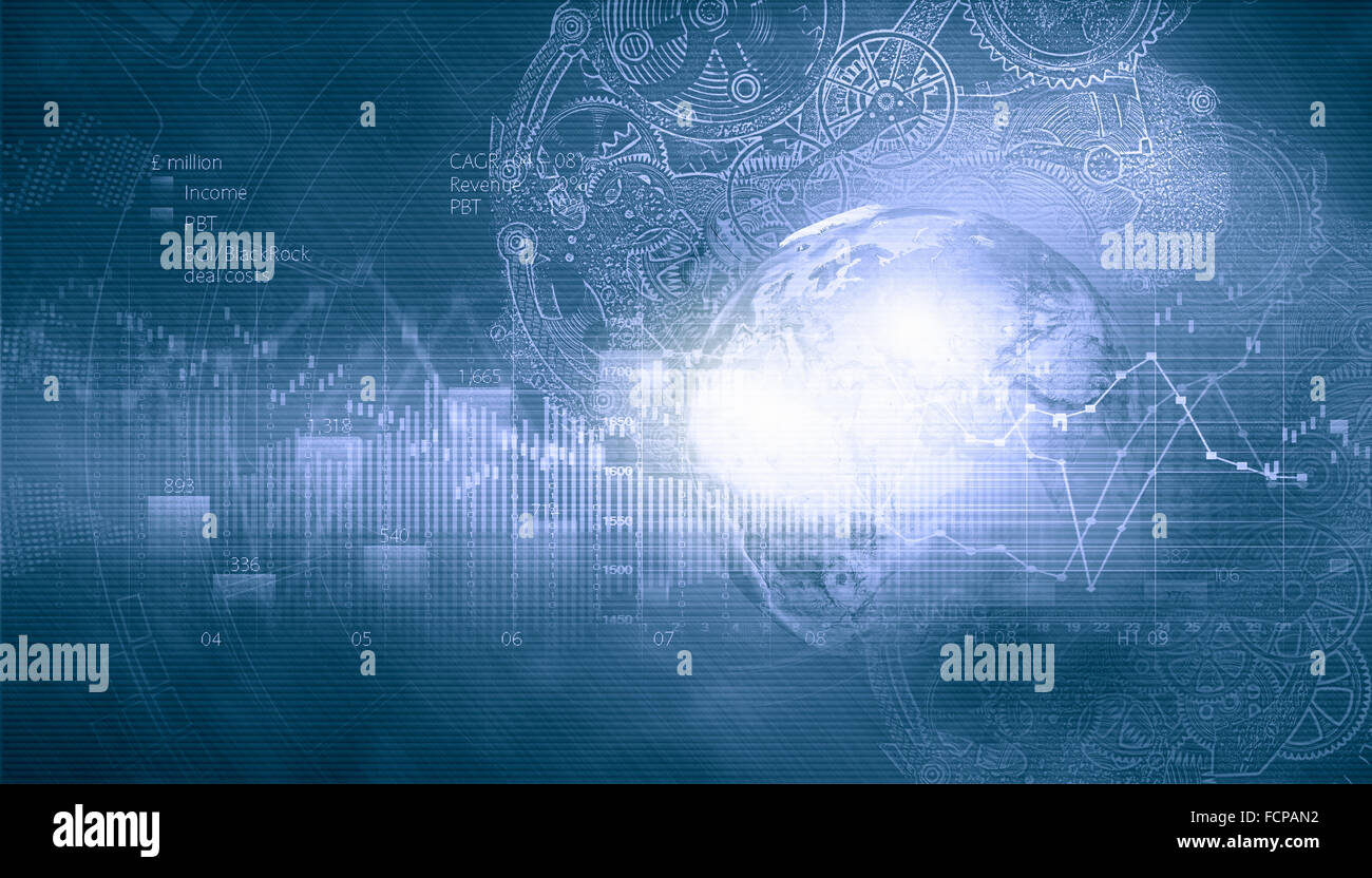 Background abstract image with binary code and icons Stock Photo - Alamy