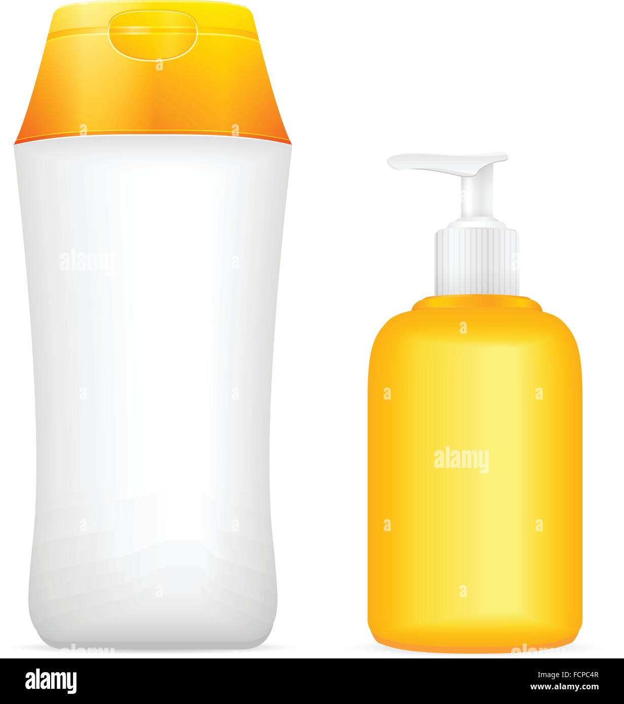 Lotion tube on a white background. Vector illustration Stock Vector