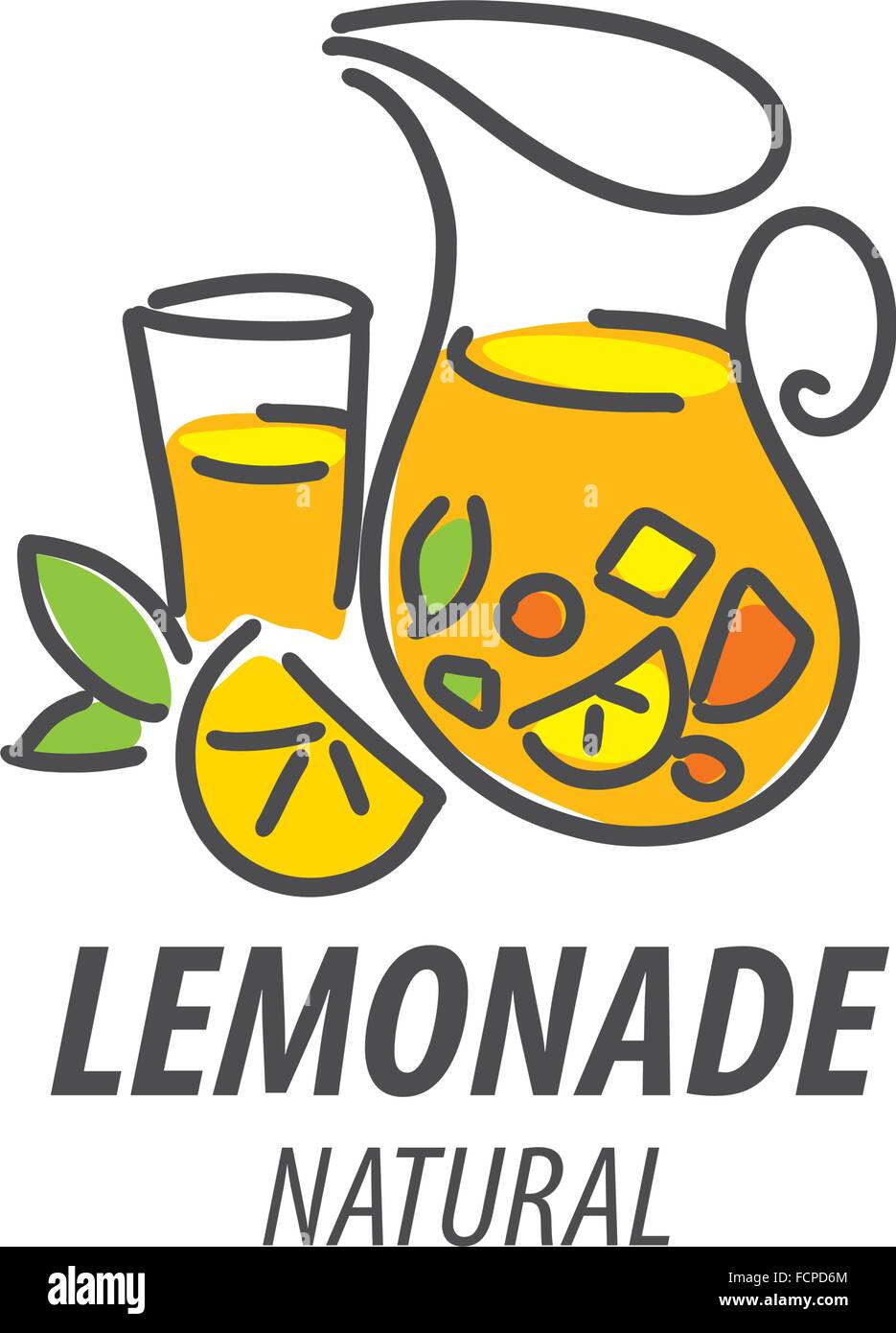 logo for lemonade Stock Vector Image & Art Alamy