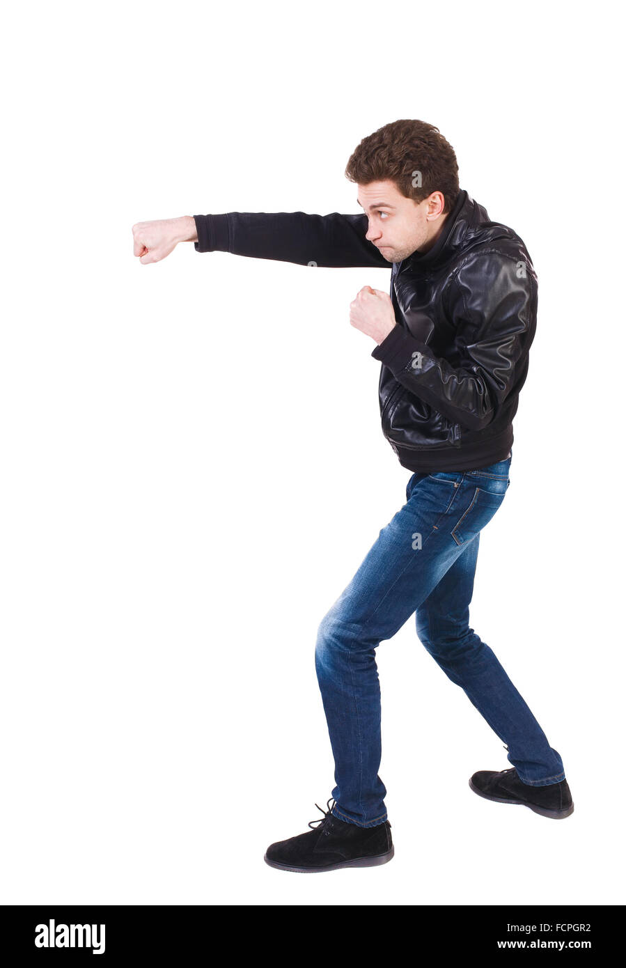white skinny man