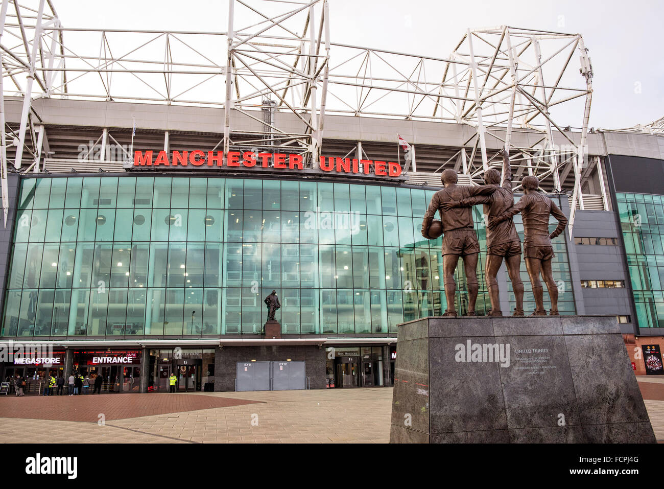 Old Trafford, Manchester United Stock Photo Alamy