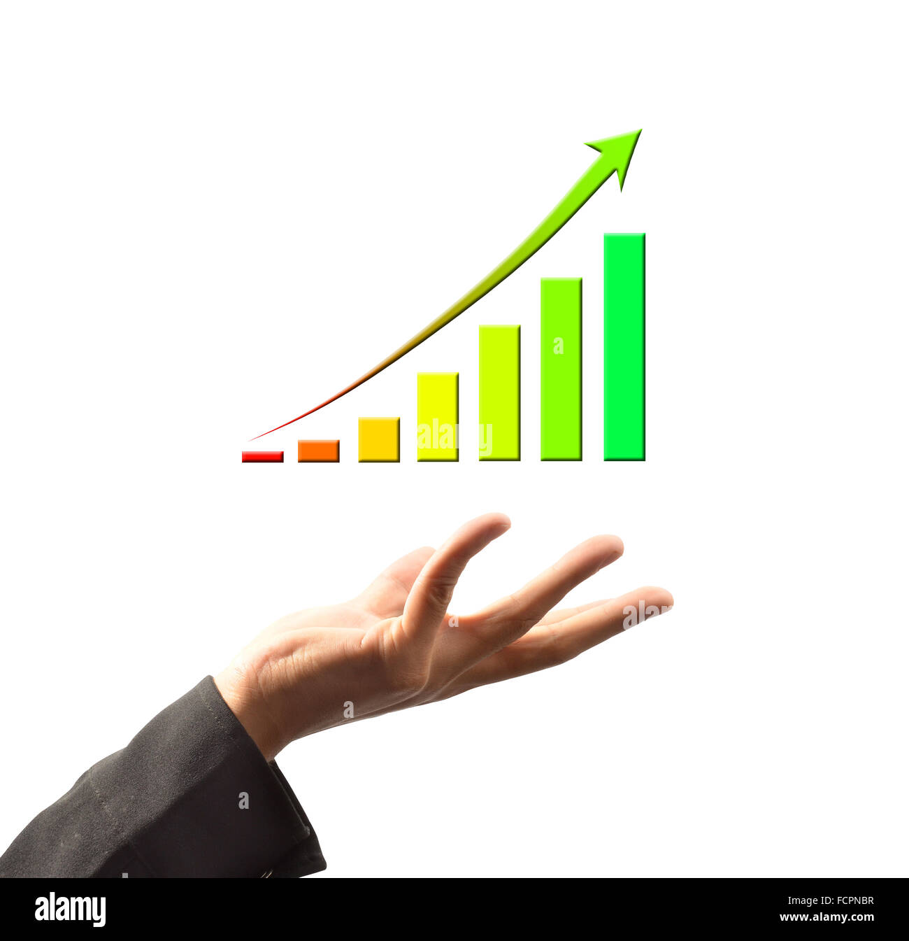 Growing graph hi-res stock photography and images - Alamy