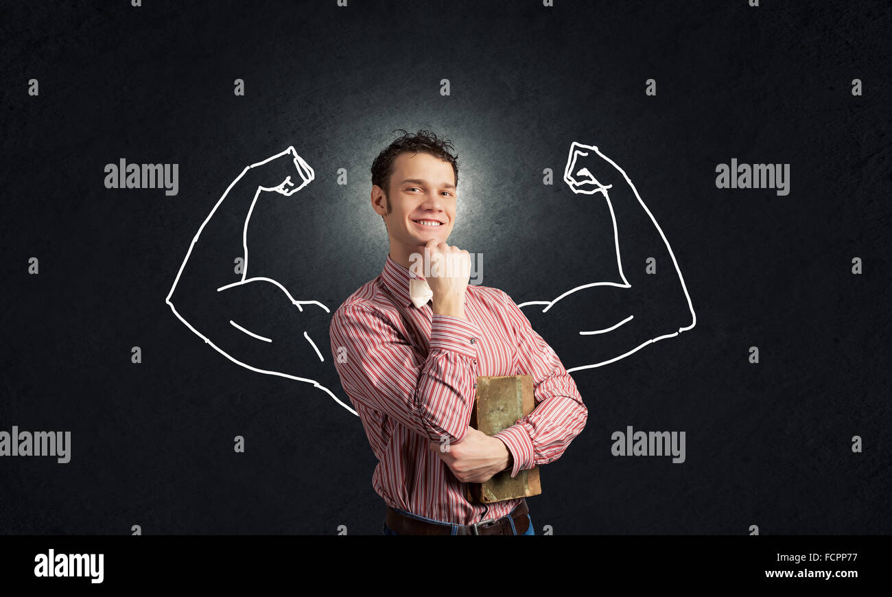 Body Training Vector Muscular body drawn hi-res stock photography and images - Alamy