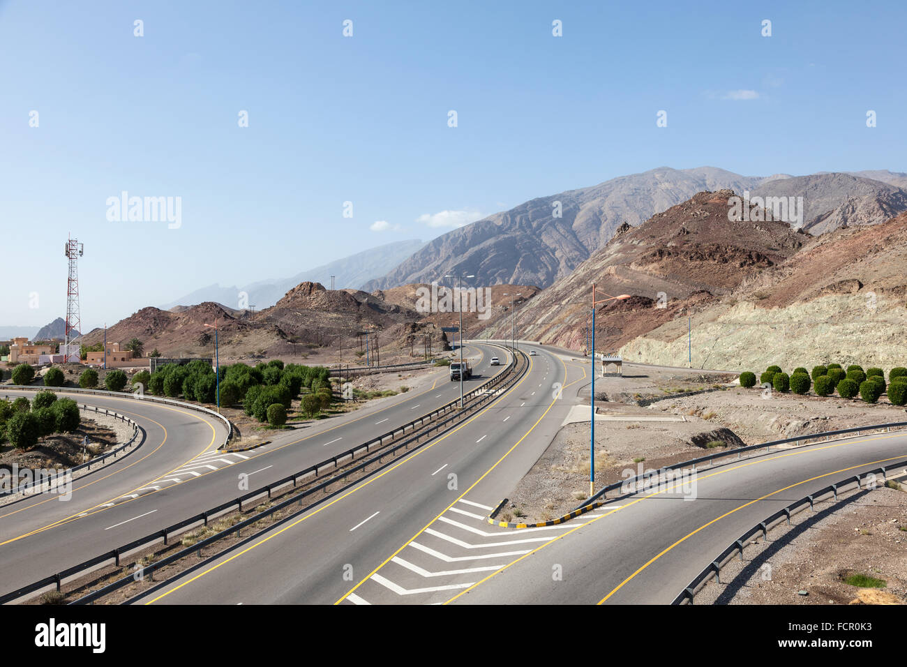 Oman muscat mountains hi-res stock photography and images - Alamy