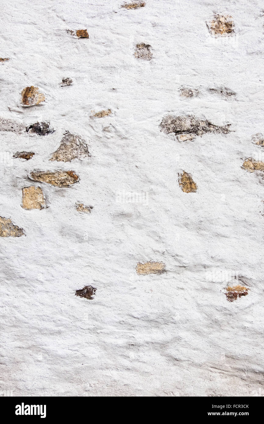 Old and worn plaster wall background Stock Photo