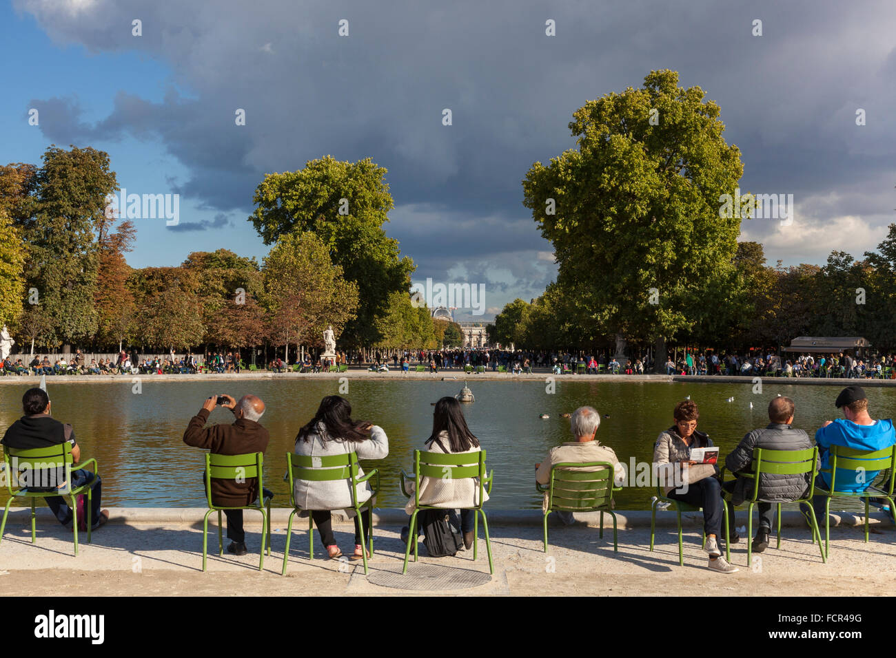 Jardin des Tuileries, Paris, France Stock Photo