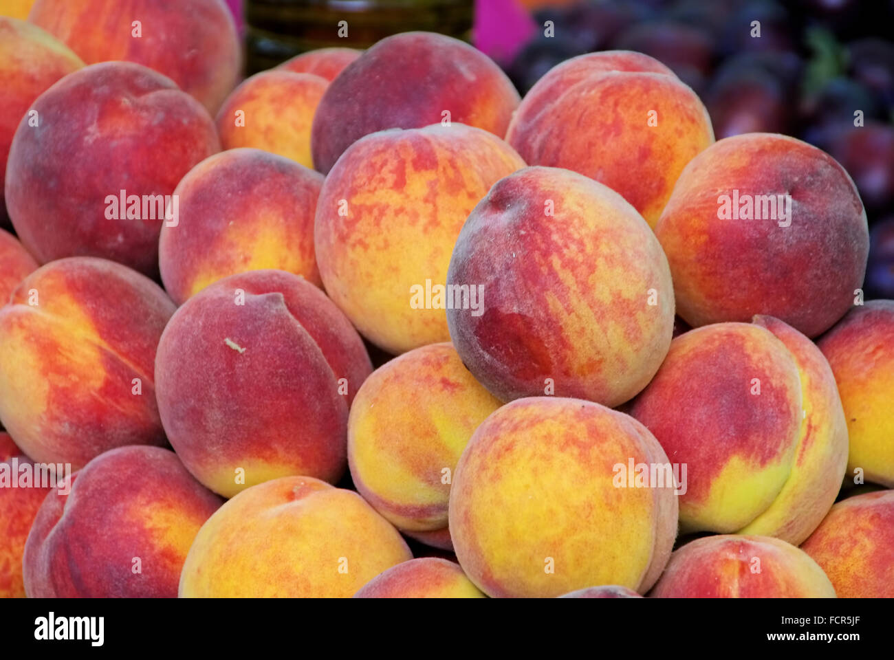 Pfirsich - peach 05 Stock Photo