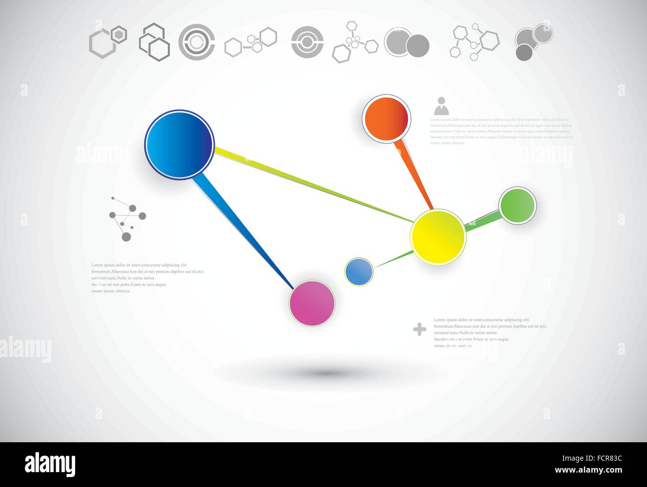 Molecule And Communication Background Stock Vector Image & Art - Alamy
