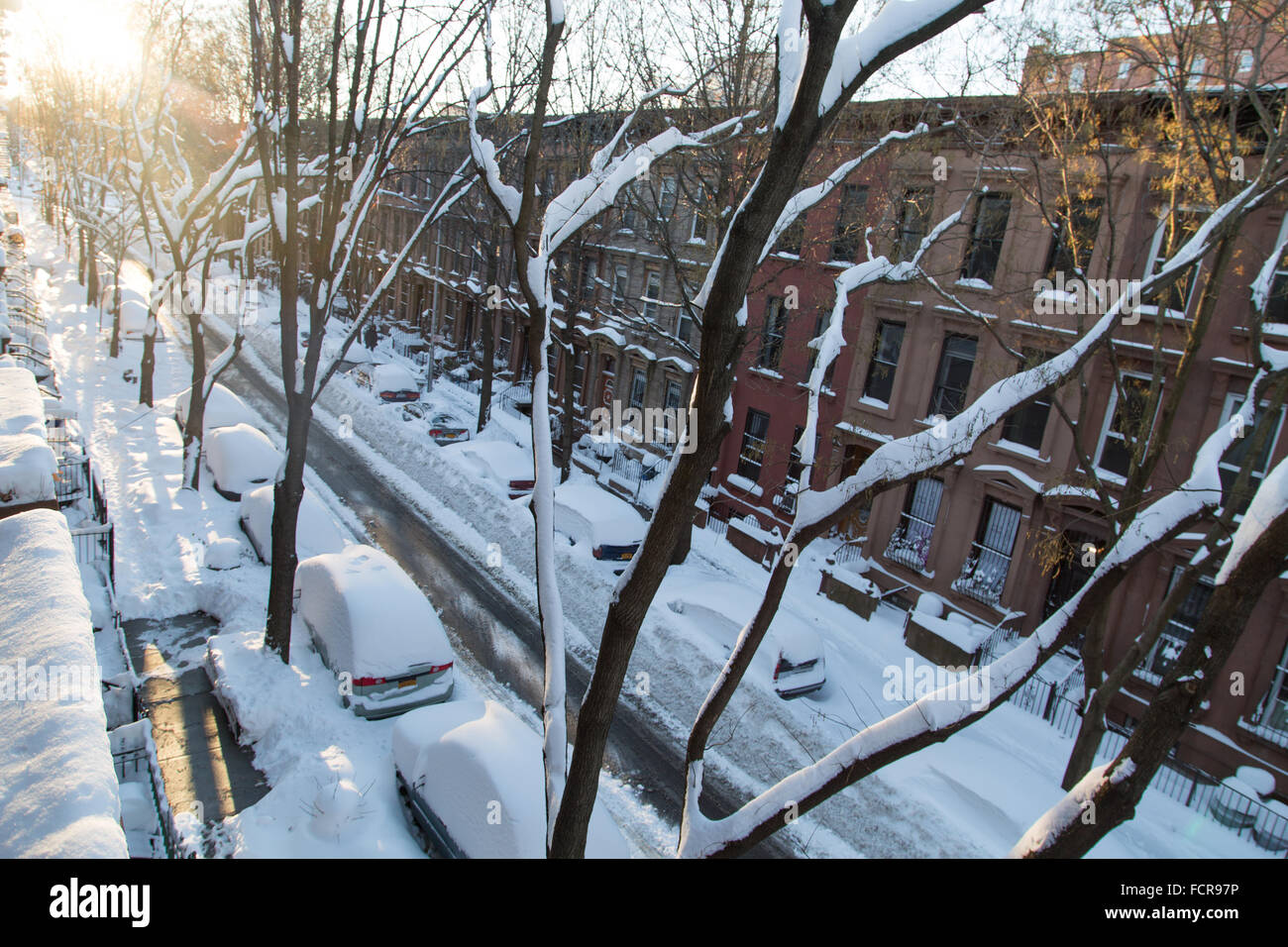 Winter storm Jonas burries New York recorded as the second biggest Snow ...