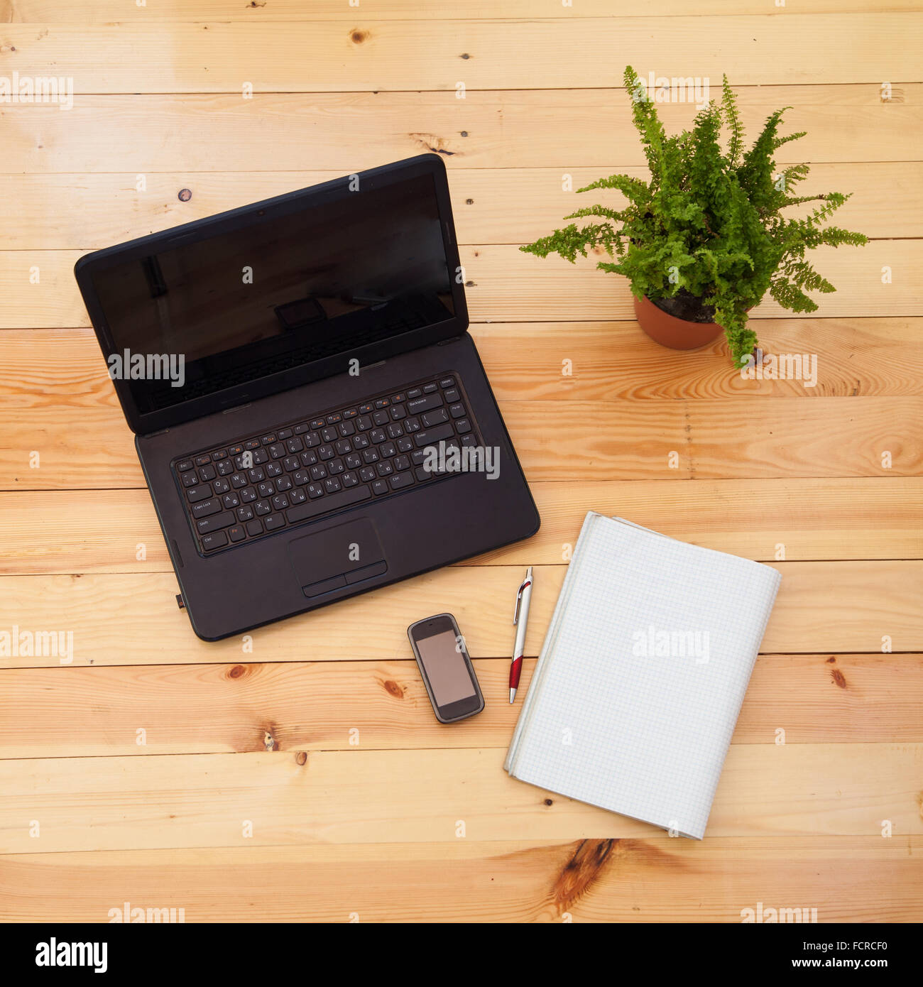 Laptop blank notepad digital hi-res stock photography and images - Alamy