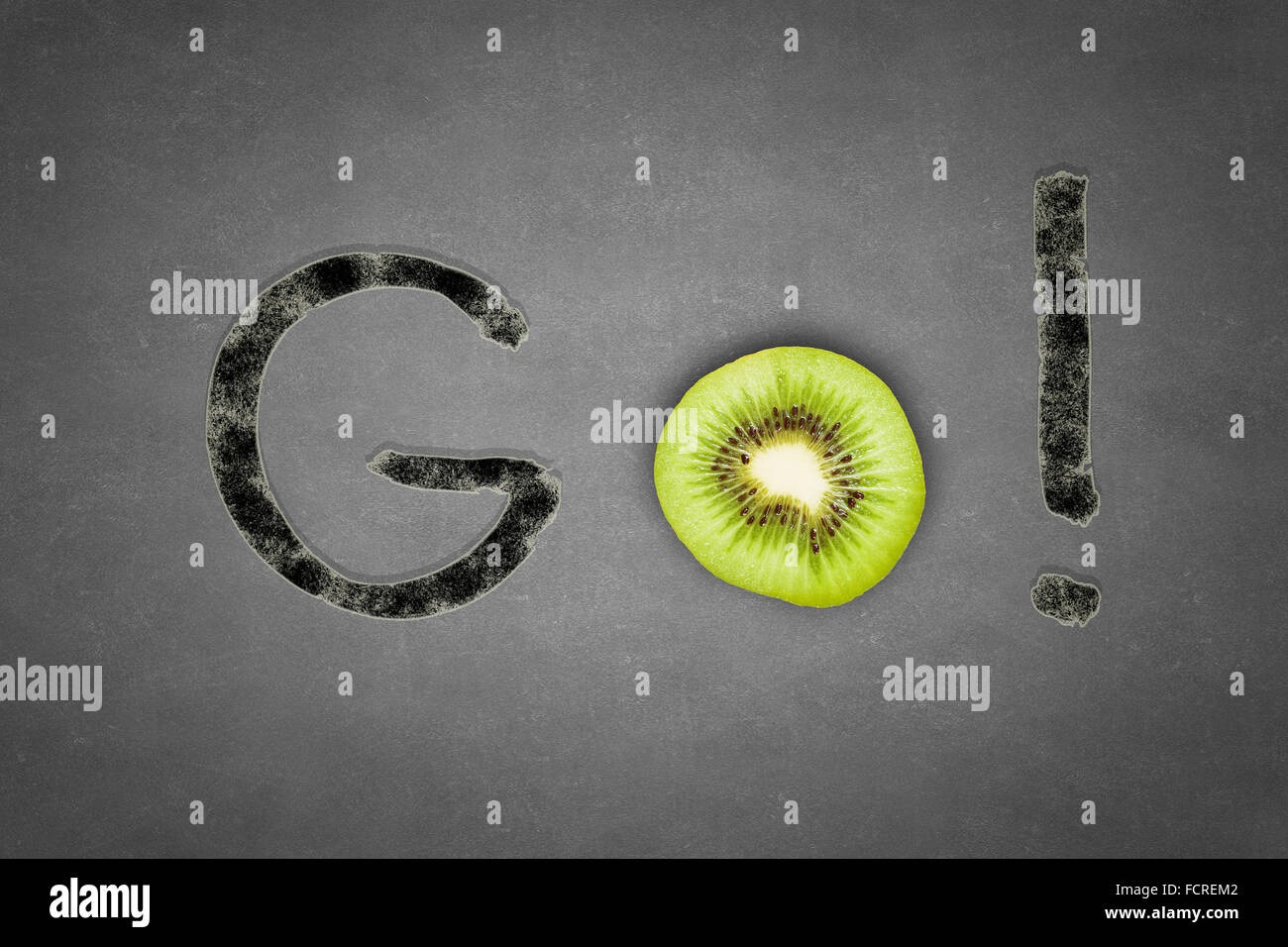 Letter kiwi fruit food hi-res stock photography and images - Alamy