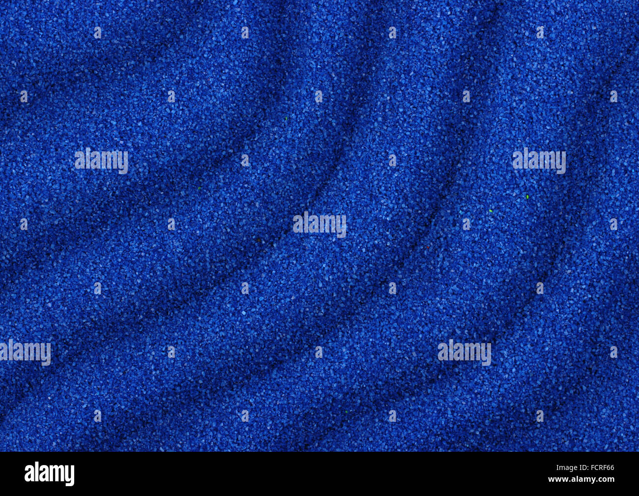 Blue sand waves as background Stock Photo