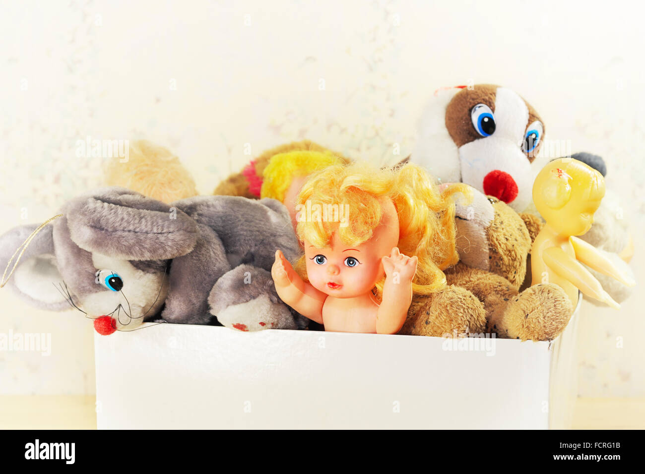 Old children's toys Stock Photo Alamy