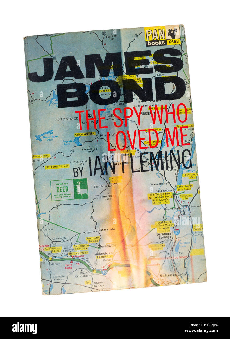 James Bond, The Spy Who Loved Me Paperback Book by Author Ian Fleming
