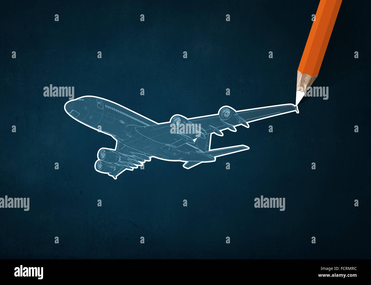 Airplane Drawing  How To Draw An Airplane Step By Step
