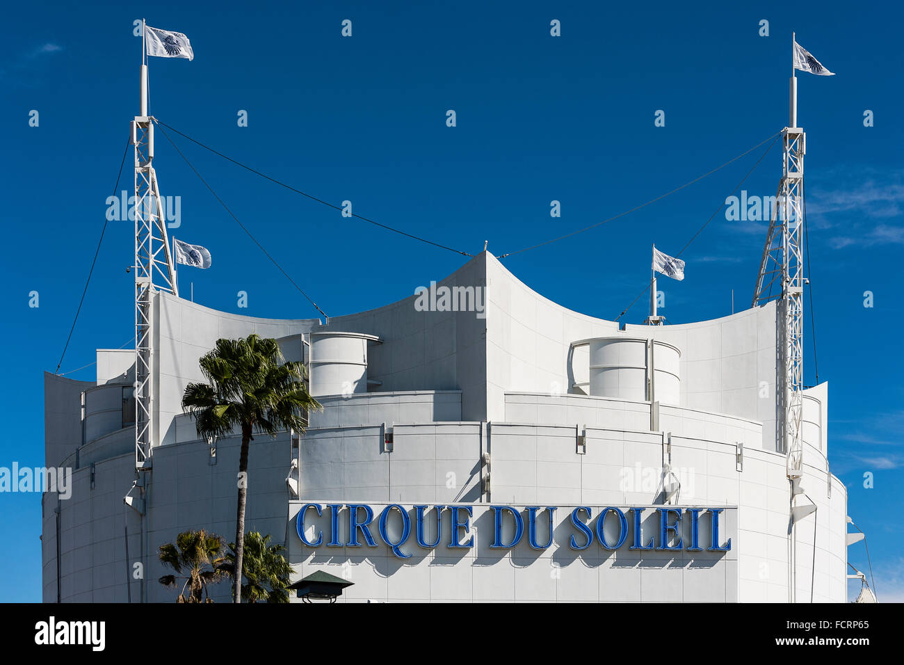 Cirque du Soleil theater, Disney Springs, Orlando, Florida Stock Photo