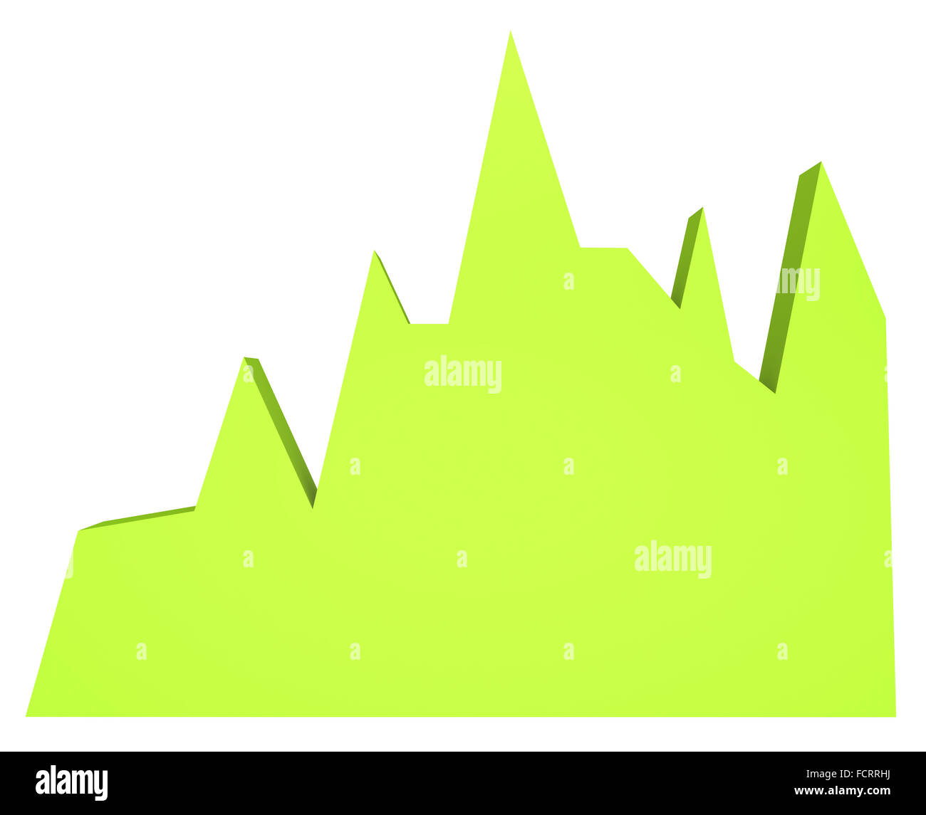 3d graph chart hi-res stock photography and images - Alamy