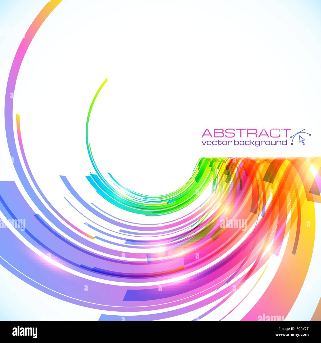 Rainbow colors abstract vector shining background Stock Vector Image ...