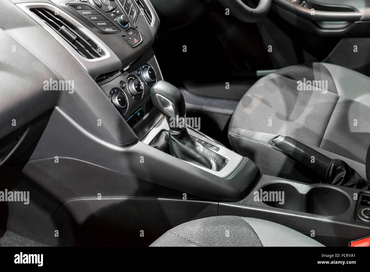 Premium Photo  Gear shift. automatic transmission gear of car , car  interior