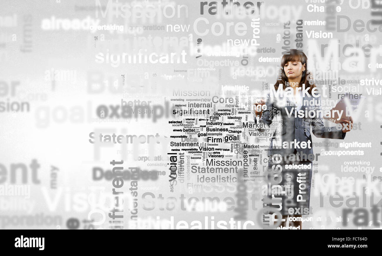 Young Businesswoman Writing Different Words On Screen Stock Photo Alamy Young businesswoman writing different words on screen stock photo alamy