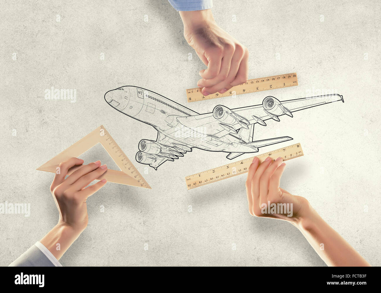 Measuring hand palm with ruler hi-res stock photography and images - Alamy