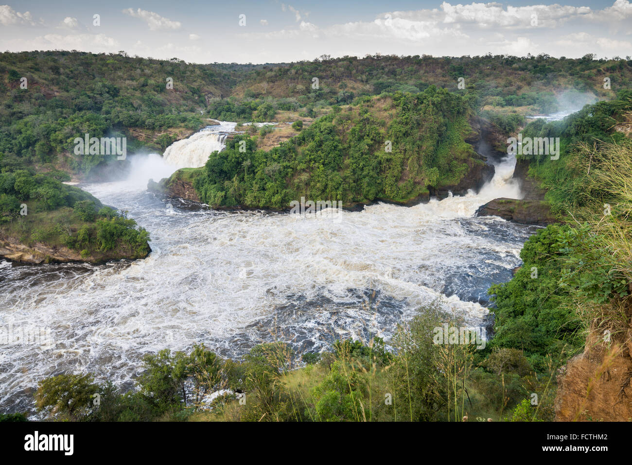 Murchison Falls, River Nile, Murchison Falls National Park, Uganda, East Africa Stock Photo