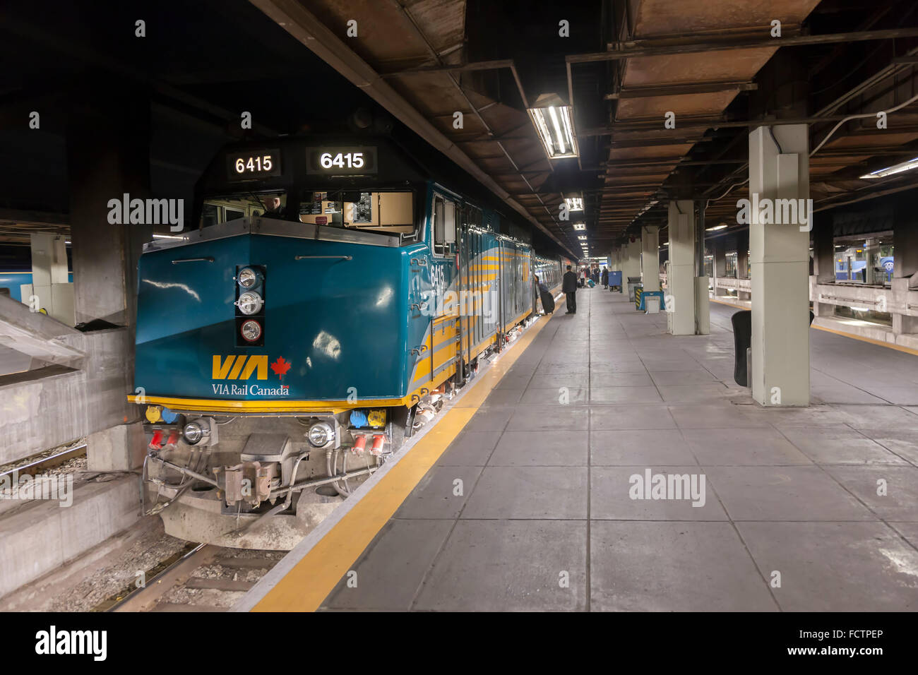 Via rail passenger train in hires stock photography and images Alamy