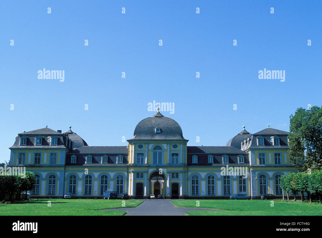 DEU, Germany, Bonn, the castle Poppelsdorf.  DEU, Deutschland, Bonn, das Poppelsdorfer Schloss. Stock Photo