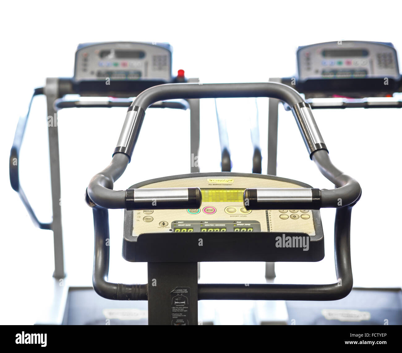 Treadmill, Cardio Machines Stock Photo Alamy