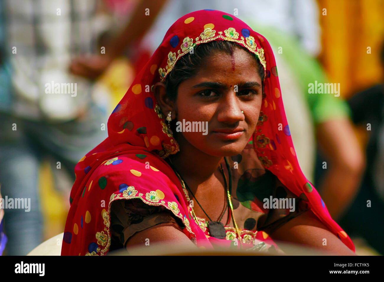 Rajasthani girl hi-res stock photography and images - Alamy