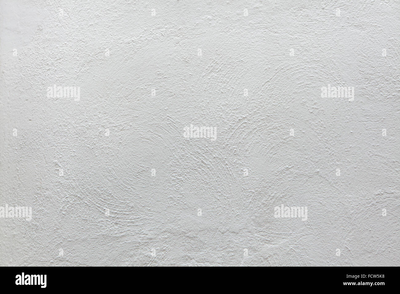 White stucco wall. Background texture. Stock Photo