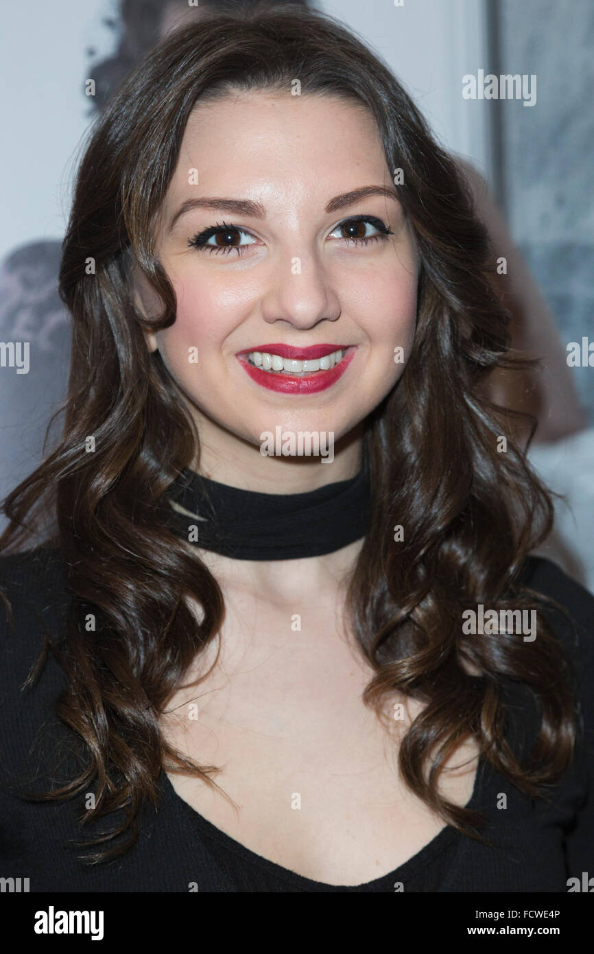 London, UK. 25 January 2015. Zizi Strallen, wins Outstanding Female
