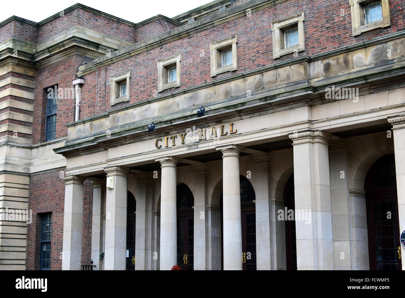 Newcastle City Hall 2016 Stock Photo