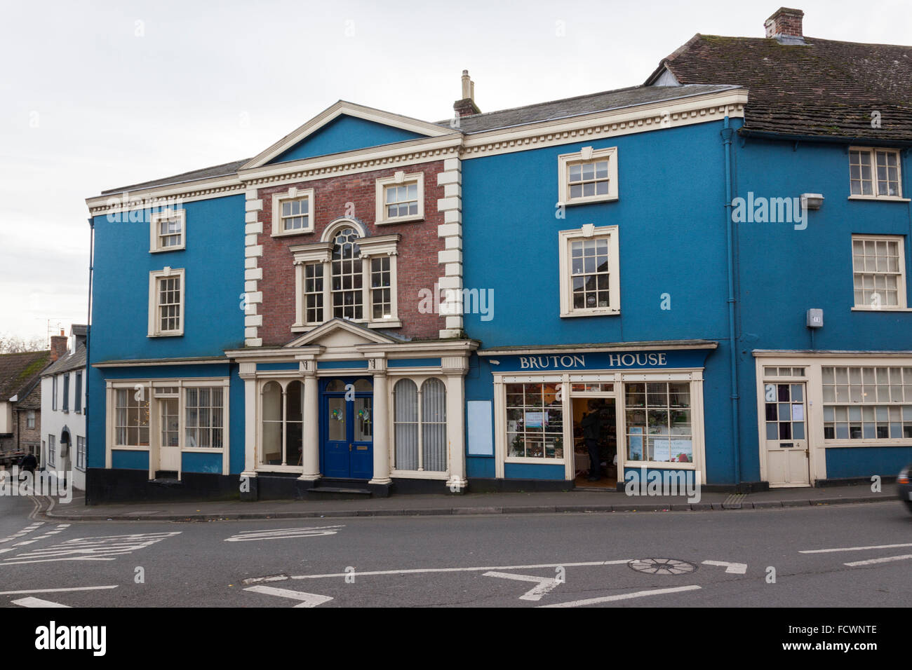 Bruton House, Bruton, Somerset, England, UK Stock Photo Alamy