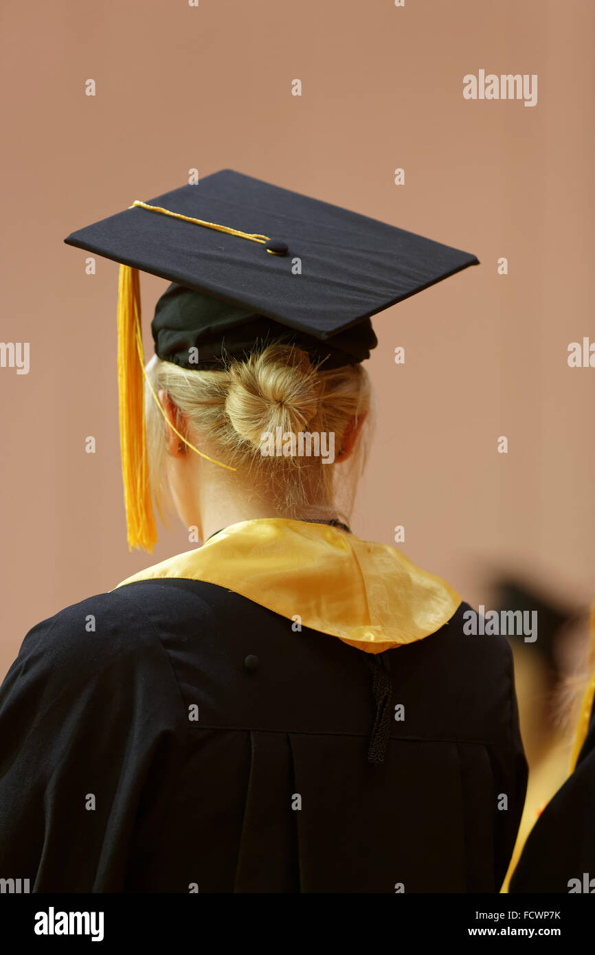 Graduation Ceremony University Germany High Resolution Stock ...