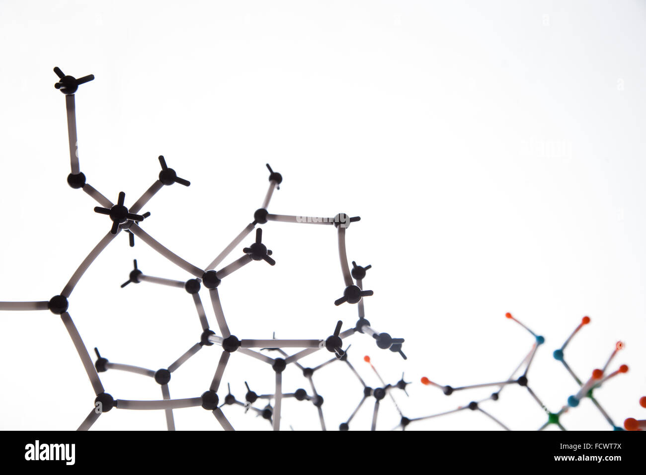 Abstract molecular structure Stock Photo - Alamy