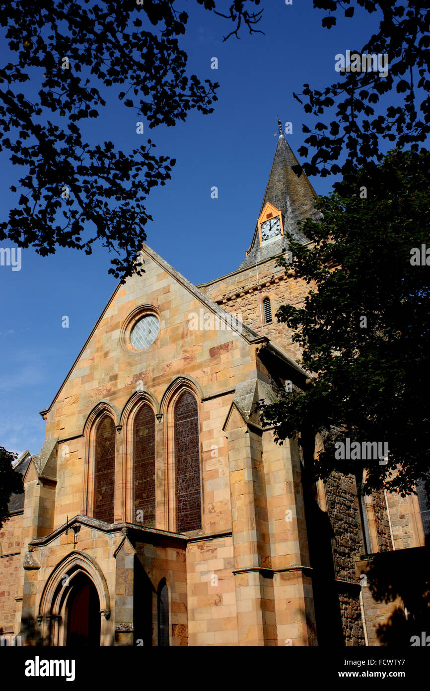 Dornoch Cathedral in Scotland Stock Photo