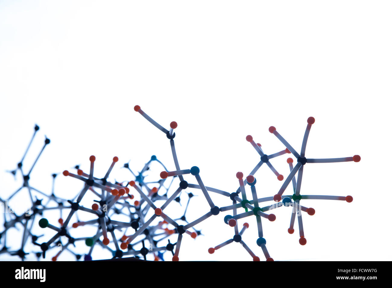 Abstract molecular structure Stock Photo - Alamy