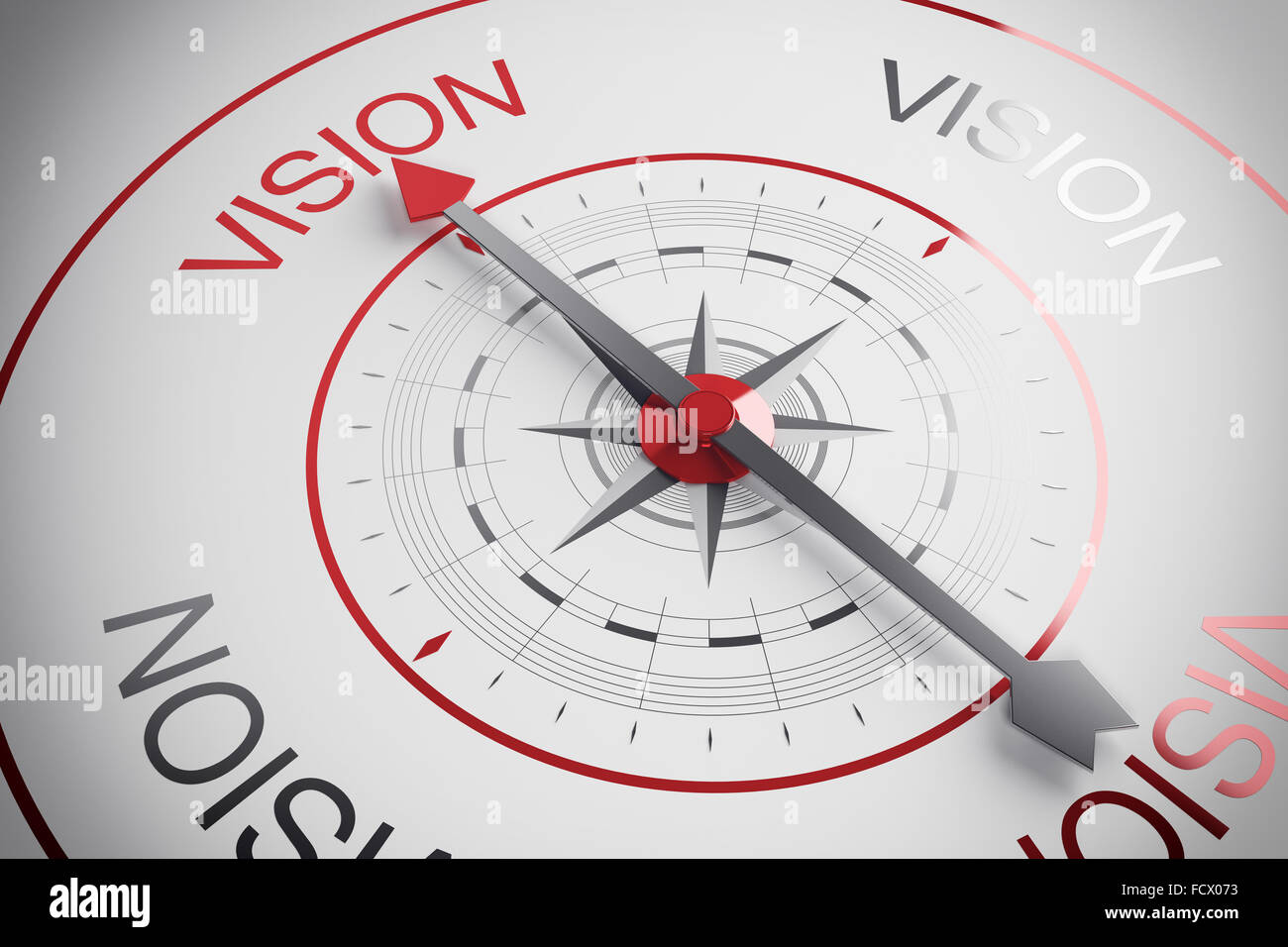 Vision compass Stock Photo