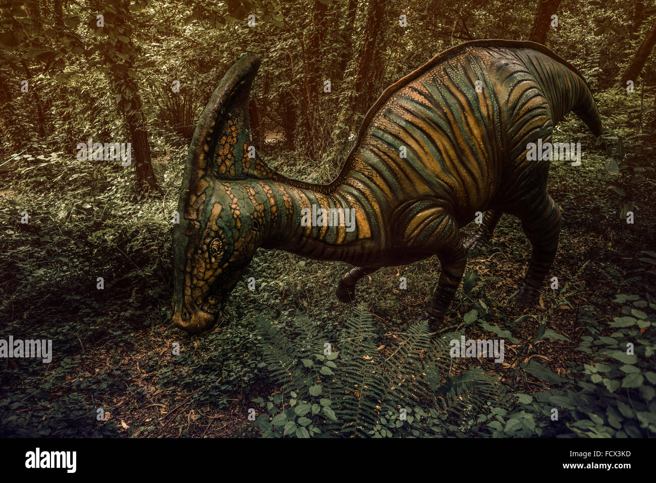 Karpin Abentura Dinosaurs themed park in the province of Bilbao