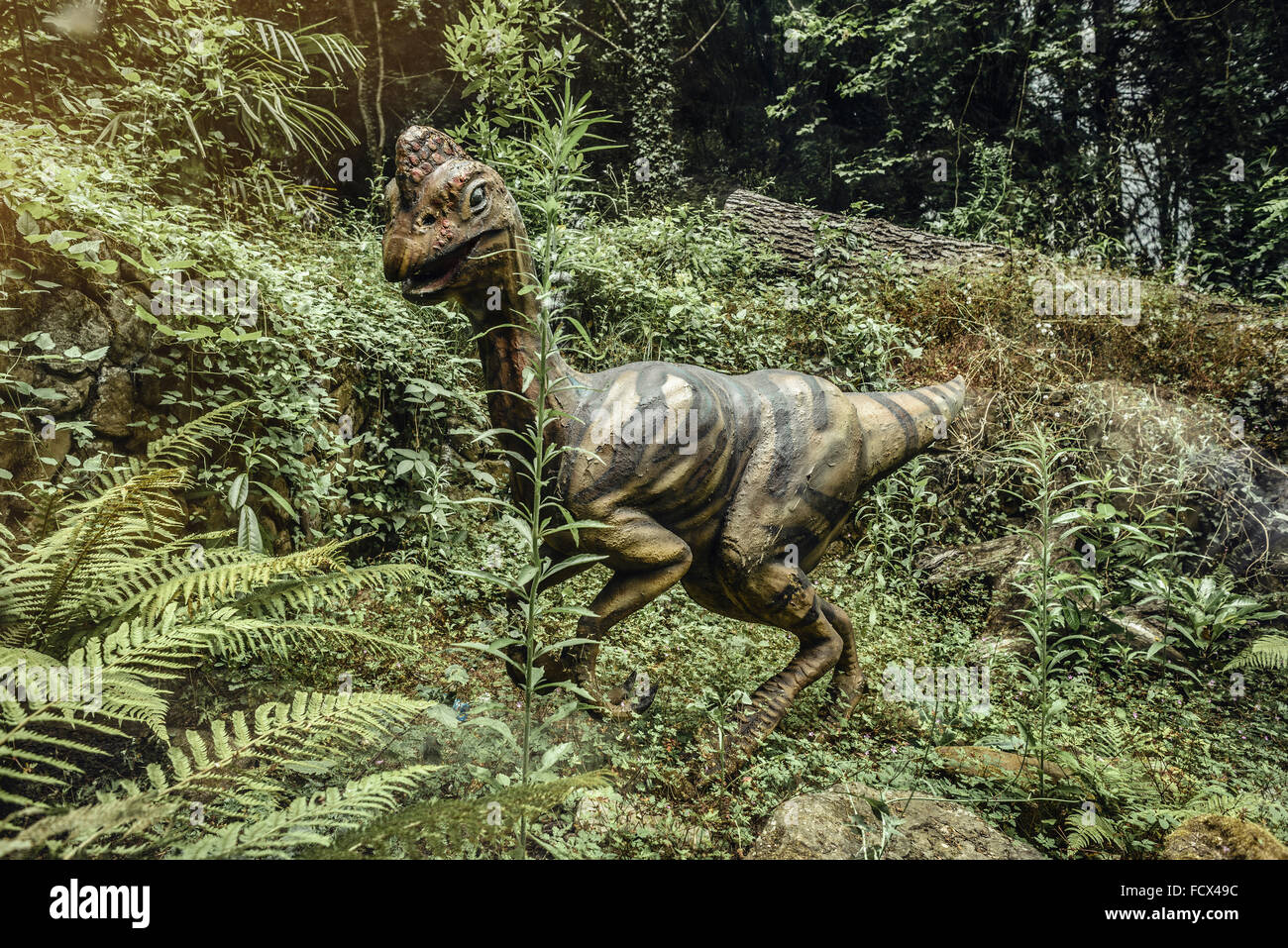 Karpin Abentura Dinosaurs themed park in the province of Bilbao