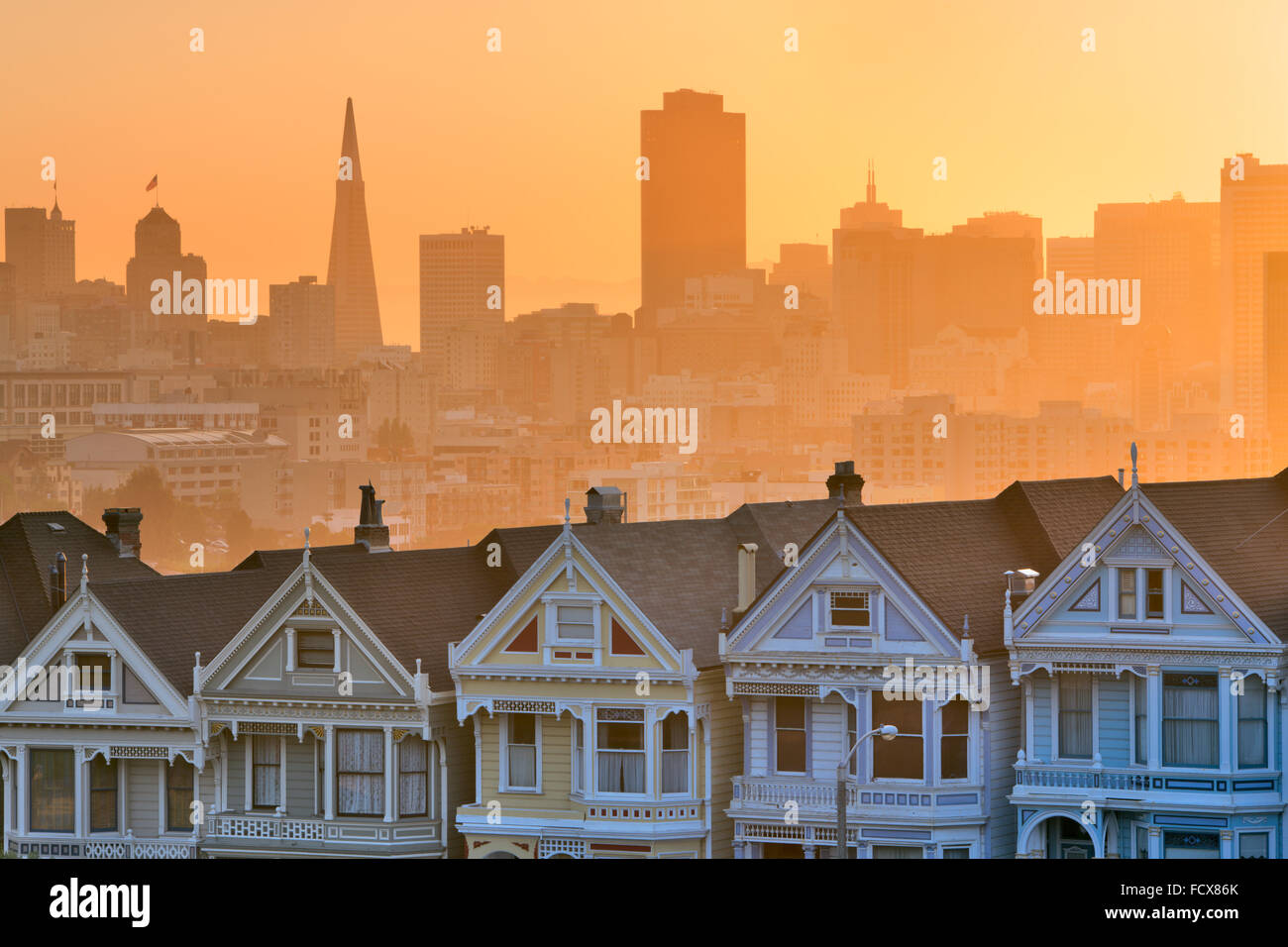 City scape in San Francisco, California Stock Photo