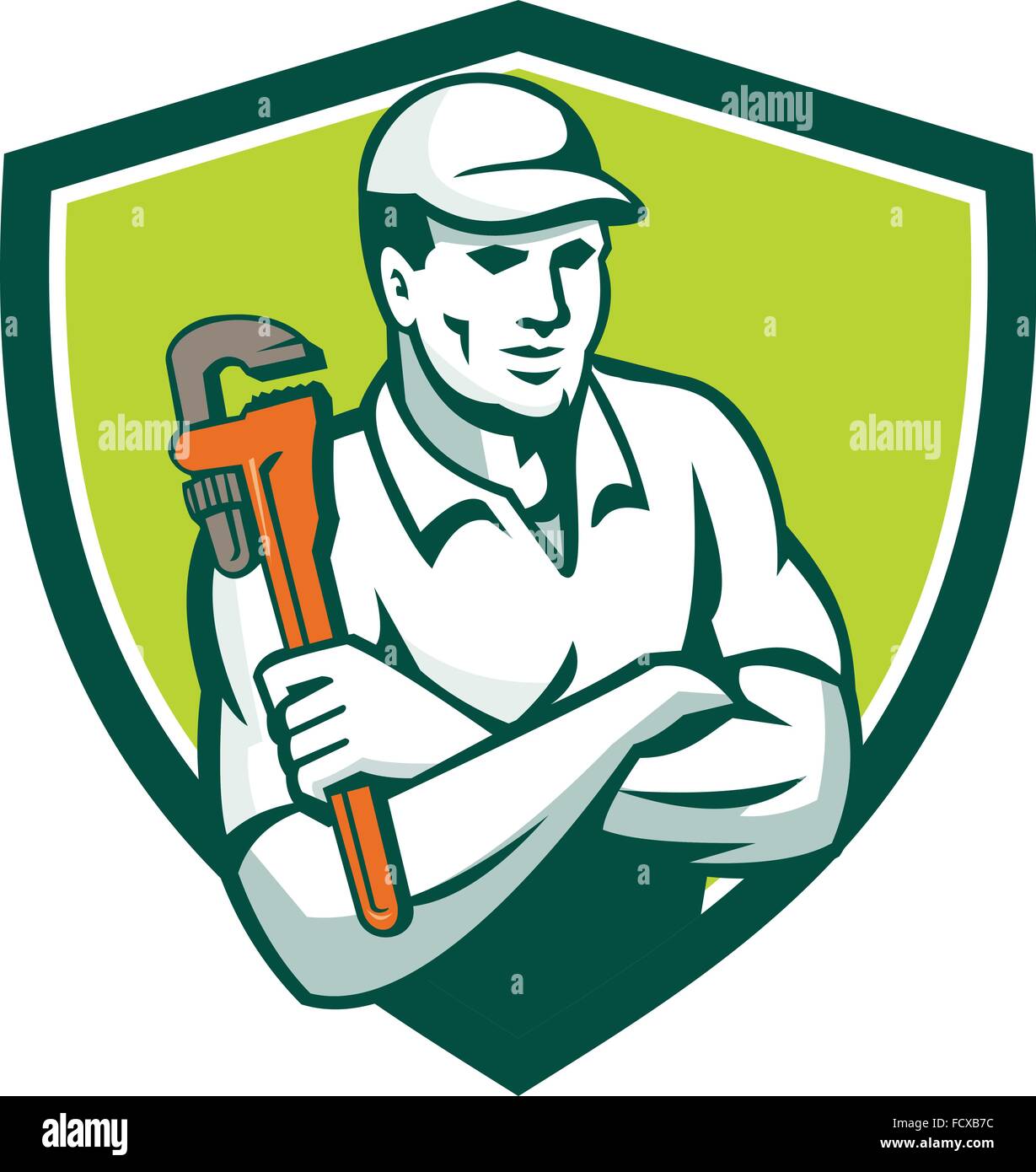 Crossed arm Stock Vector Images Alamy