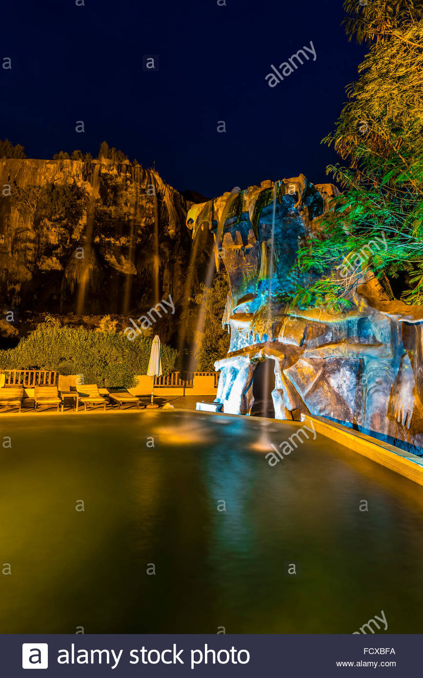 Ma in hot springs resort jordan