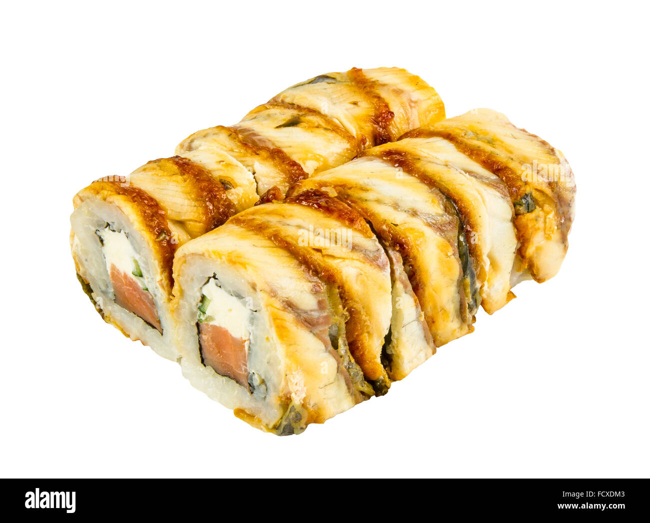 traditional japanese roll isolated on white background Stock Photo Alamy