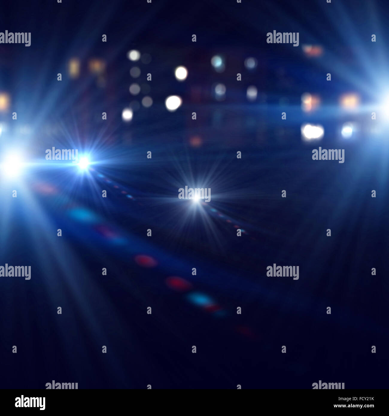 Background image of stage in color lights Stock Photo - Alamy