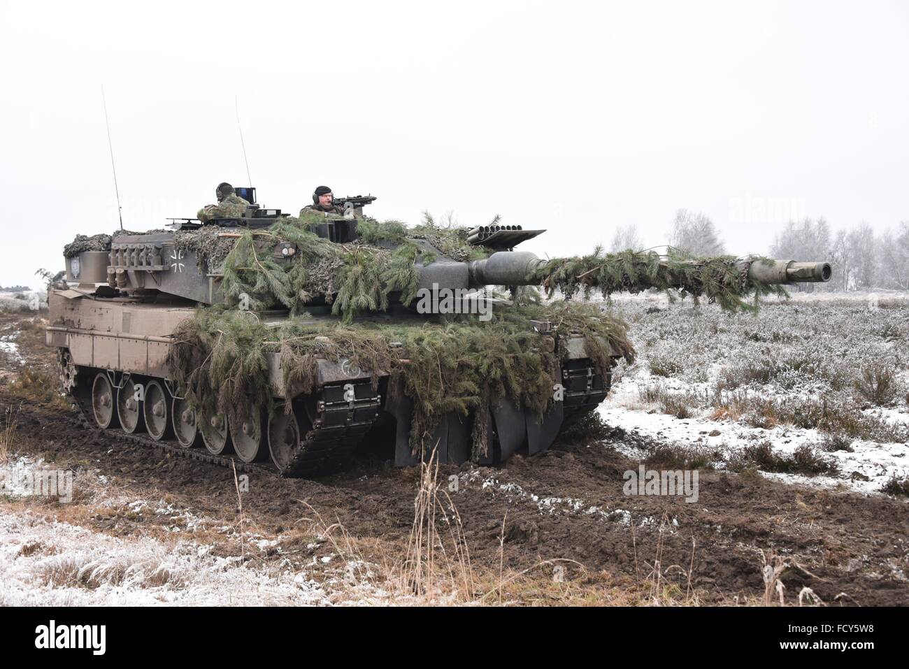 M113 APC – Leopard 2A6 – Main Battle Tank – Trident Juncture