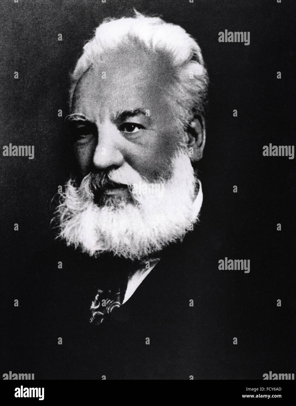 portrait of alexander graham bell 1847 1922 engineer Stock Photo