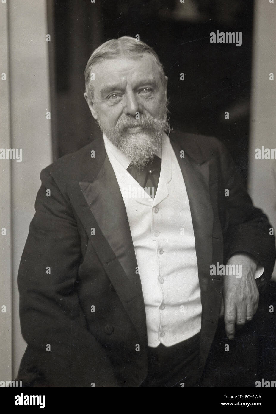 Portrait of Lawrence AlmaTadema Stock Photo Alamy